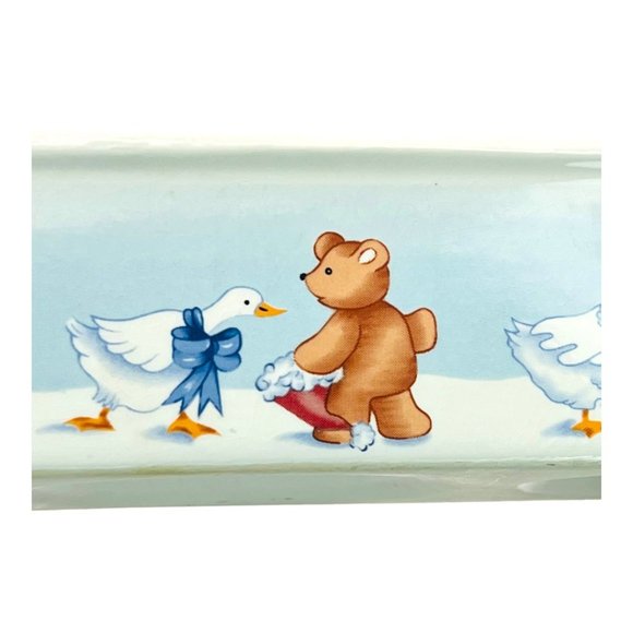 Vintage 1988 House of Lloyd Ceramic "Quacker Dish" Serving Tray - Picture 9 of 12